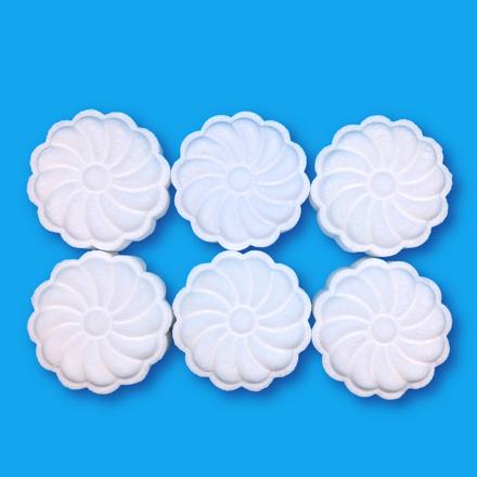 Set of 6 Sinus Relief Shower Steamers with Eucalyptus and Menthol Crystals